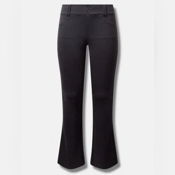 Torrid Trouser Bootcut Ponte Pant; 18W Short - Picture 3 of 6